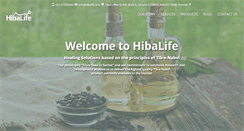 Desktop Screenshot of hibalife.com